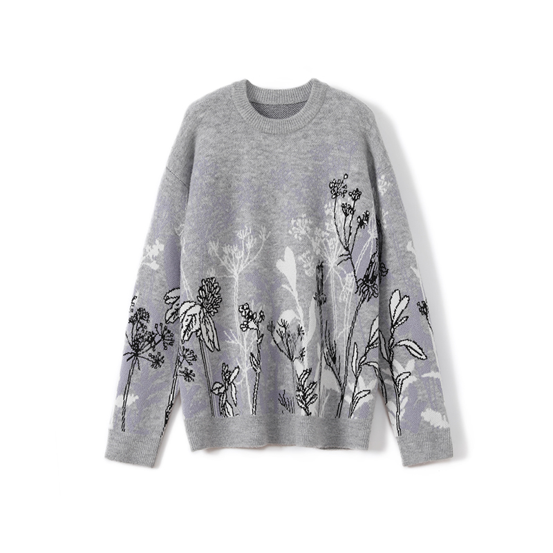 Men’s Knitted Jacquard Pullover