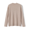 ladies kintted ribs stripes pullover