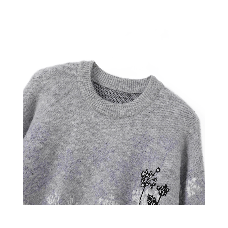 Men’s Knitted Jacquard Pullover