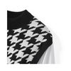 Ladies Knitted Jacquard with Woven 