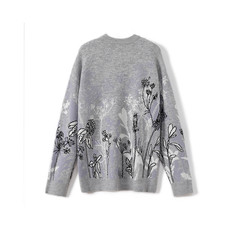 Men’s Knitted Jacquard Pullover