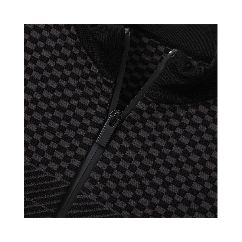 Men’s Knitted Zipper Cardigan