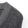Ladies knitted long cardigan