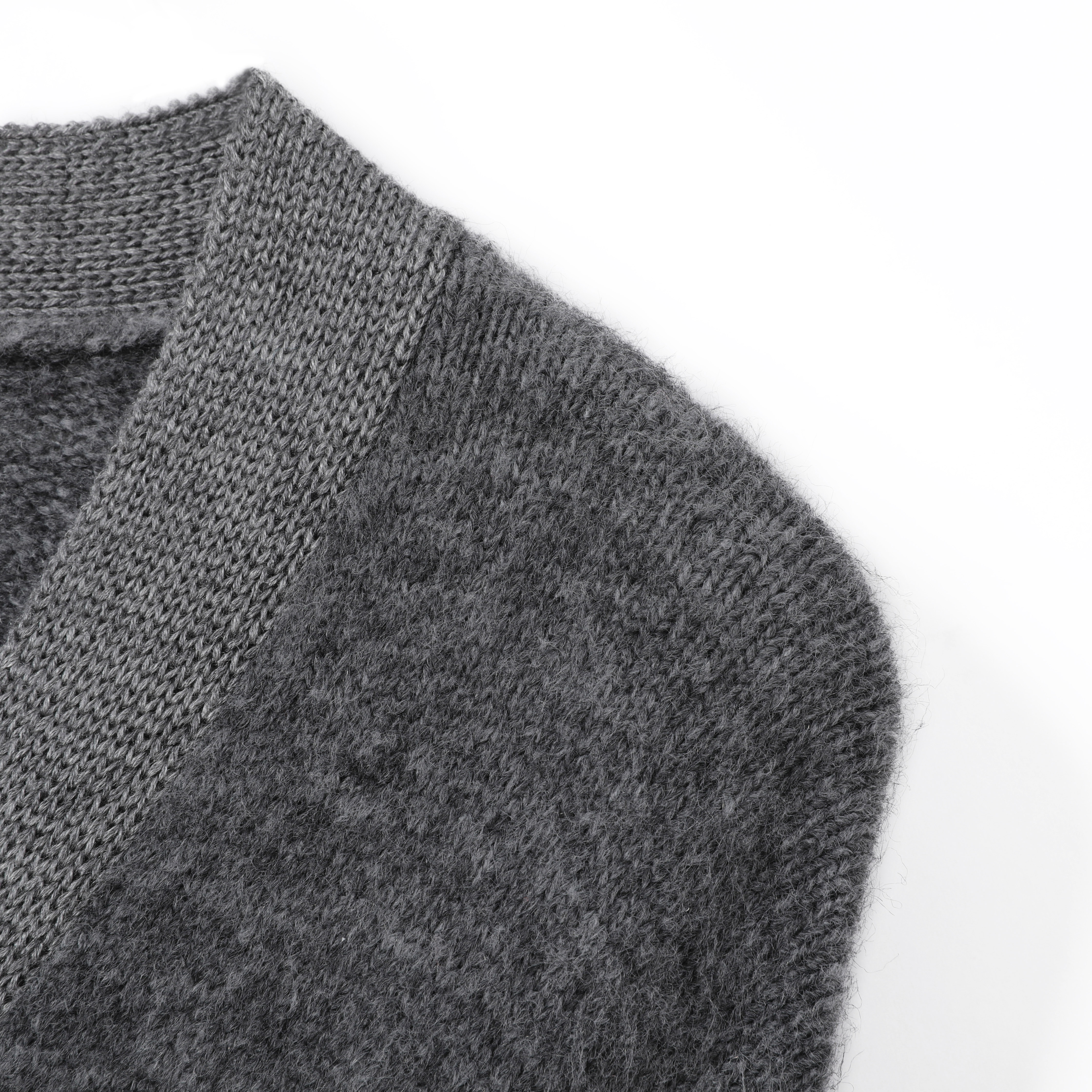 Ladies knitted long cardigan