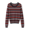 ladies knitted stripes pullover