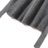 Ladies knitted long cardigan