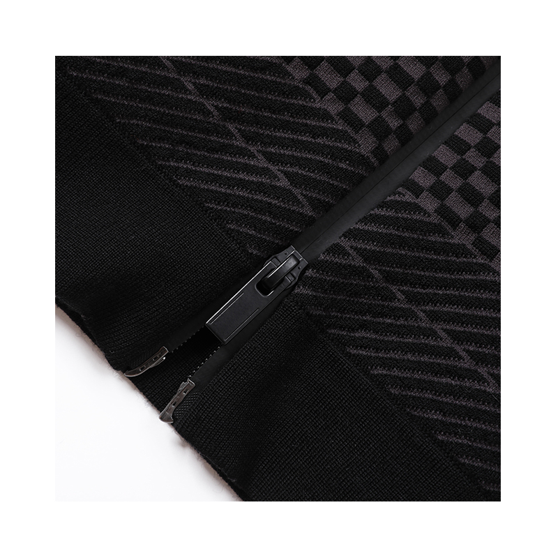 Men’s Knitted Zipper Cardigan