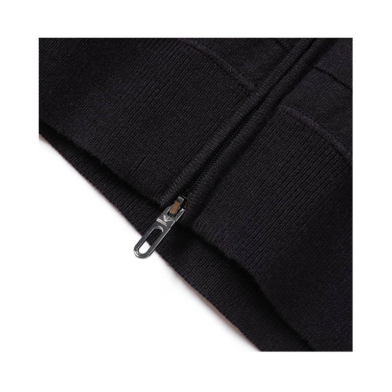 Men’s Double Knitted Cardigan with Zipper