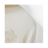 Ladies Knitted Pullover+mesh Emboridery