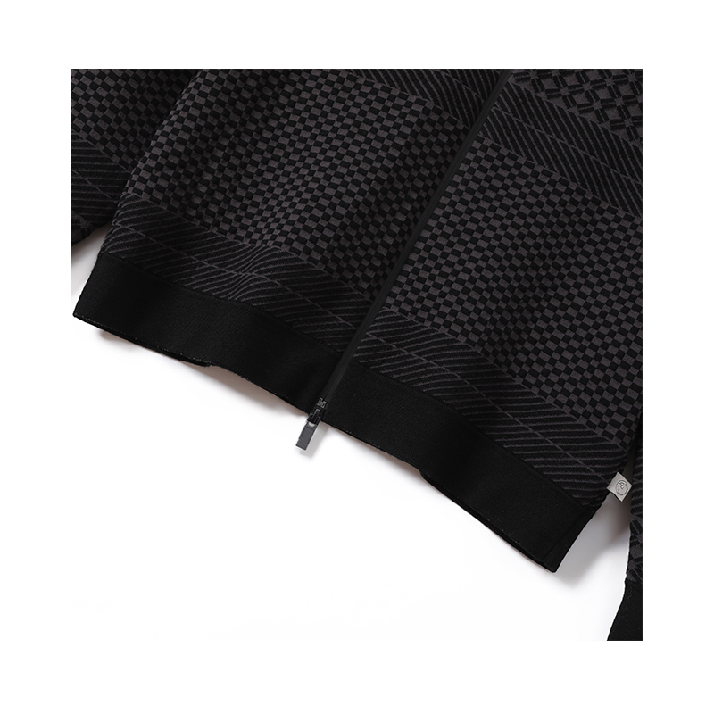 Men’s Knitted Zipper Cardigan