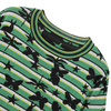 ladies knitted jacquard pullover