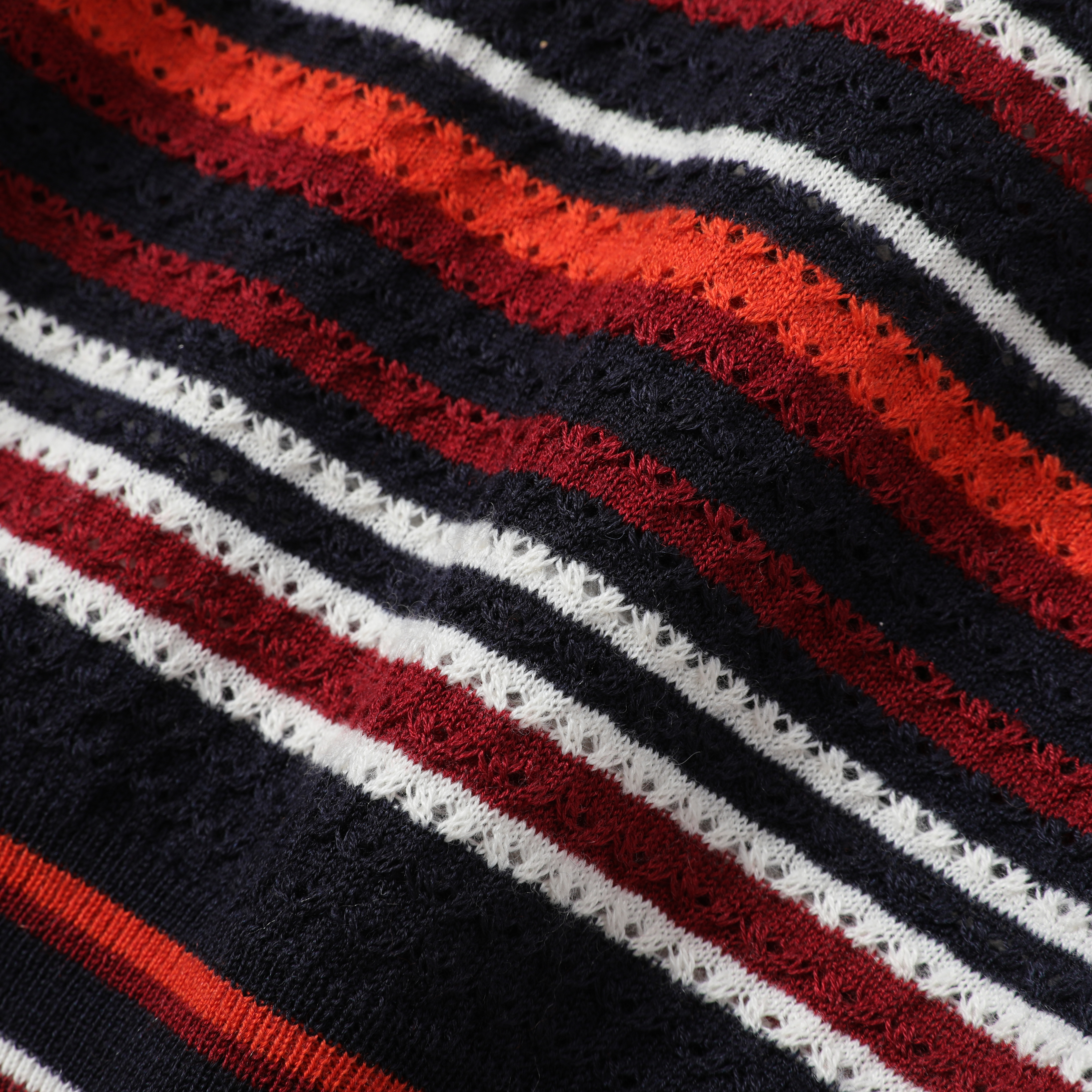 ladies knitted stripes pullover